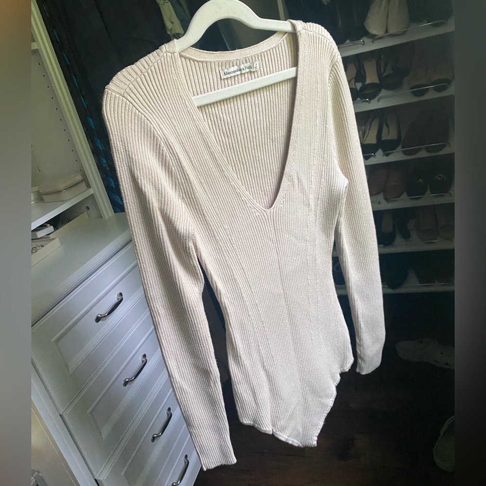 Abercrombie Long Sleeve Sweater Bodysuit